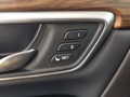 View of control buttons for electric seat adjustment