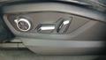 View of control buttons for electric seat adjustment