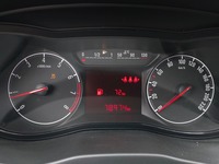 Widok zestawu wskazników