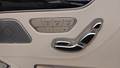 View of control buttons for electric seat adjustment