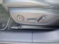 View of control buttons for electric seat adjustment