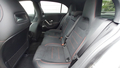 View of rear seat
