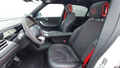 View of front seats