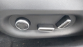View of control buttons for electric seat adjustment