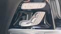 View of control buttons for electric seat adjustment