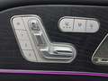 View of control buttons for electric seat adjustment
