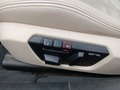 View of control buttons for electric seat adjustment