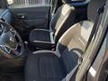 View of front seats