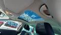 View of sunroof / panoramic roof