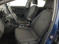 View of front seats