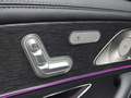 View of control buttons for electric rear seat adjustment
