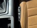 View of control buttons for electric seat adjustment