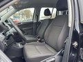 View of front seats