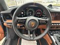 View of steering wheel