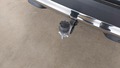 View of trailer tow-bar hitch