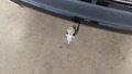 View of trailer tow-bar hitch