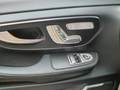View of control buttons for electric seat adjustment
