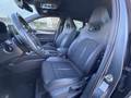 View of front seats