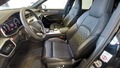 View of front seats