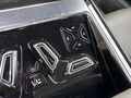 View of control buttons for electric rear seat adjustment