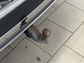 View of trailer tow-bar hitch
