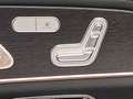 View of control buttons for electric rear seat adjustment