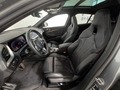 View of front seats