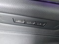 View of control buttons for electric seat adjustment