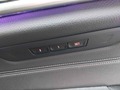 View of control buttons for electric seat adjustment