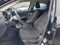View of front seats