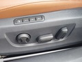 View of control buttons for electric seat adjustment