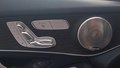 View of control buttons for electric seat adjustment