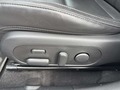 View of control buttons for electric seat adjustment