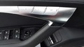 View of control buttons for electric seat adjustment