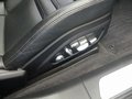 View of control buttons for electric seat adjustment