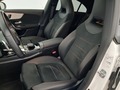 View of front seats