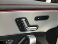 View of control buttons for electric seat adjustment