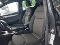 View of front seats
