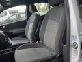 View of front seats
