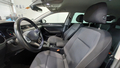 View of front seats
