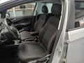 View of front seats