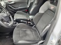 View of front seats