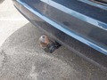 View of trailer tow-bar hitch