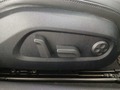 View of control buttons for electric seat adjustment