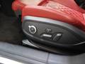 View of control buttons for electric seat adjustment