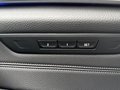 View of control buttons for electric seat adjustment
