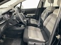 View of front seats