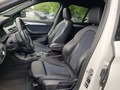 View of front seats