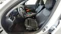 View of front seats