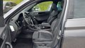 View of front seats